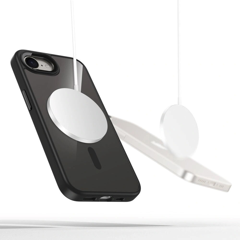 Nothing Phone (3a) Pro Tech-Protect Magmat Case - MagSafe Compatible - Transparent / Black