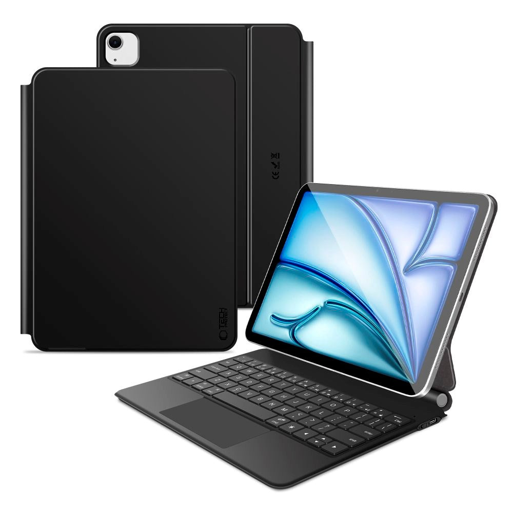 iPad Air 11" (2025 / 2024) / Air (2022 / 2020) Tech-Protect Case with English Keyboard - Black