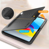 iPad 11" (2025) / iPad 10.9" (2024 / 2022) Tech-Protect Flip Case with Card Holder & Pencil Holder - Black