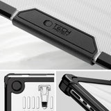 MacBook Air 15" M2 / M3 / M4 (2023 - 2025) Tech-Protect SmartShell Pro Case - Black / Transparent