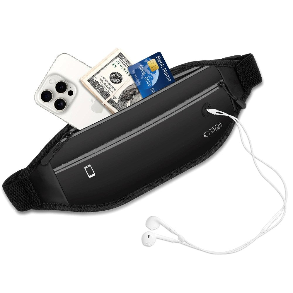Tech-Protect Universal Sport Running Belt - Black