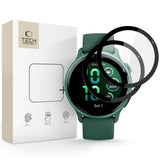 Garmin Vivoactive 6 Tech-Protect Glass Flex+ Screen Protector - 2 pcs - Transparent / Black