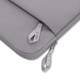 Tech-Protect MacBook / Laptop 13-14" Sleeve with Lined Inside & Pocket - Grey