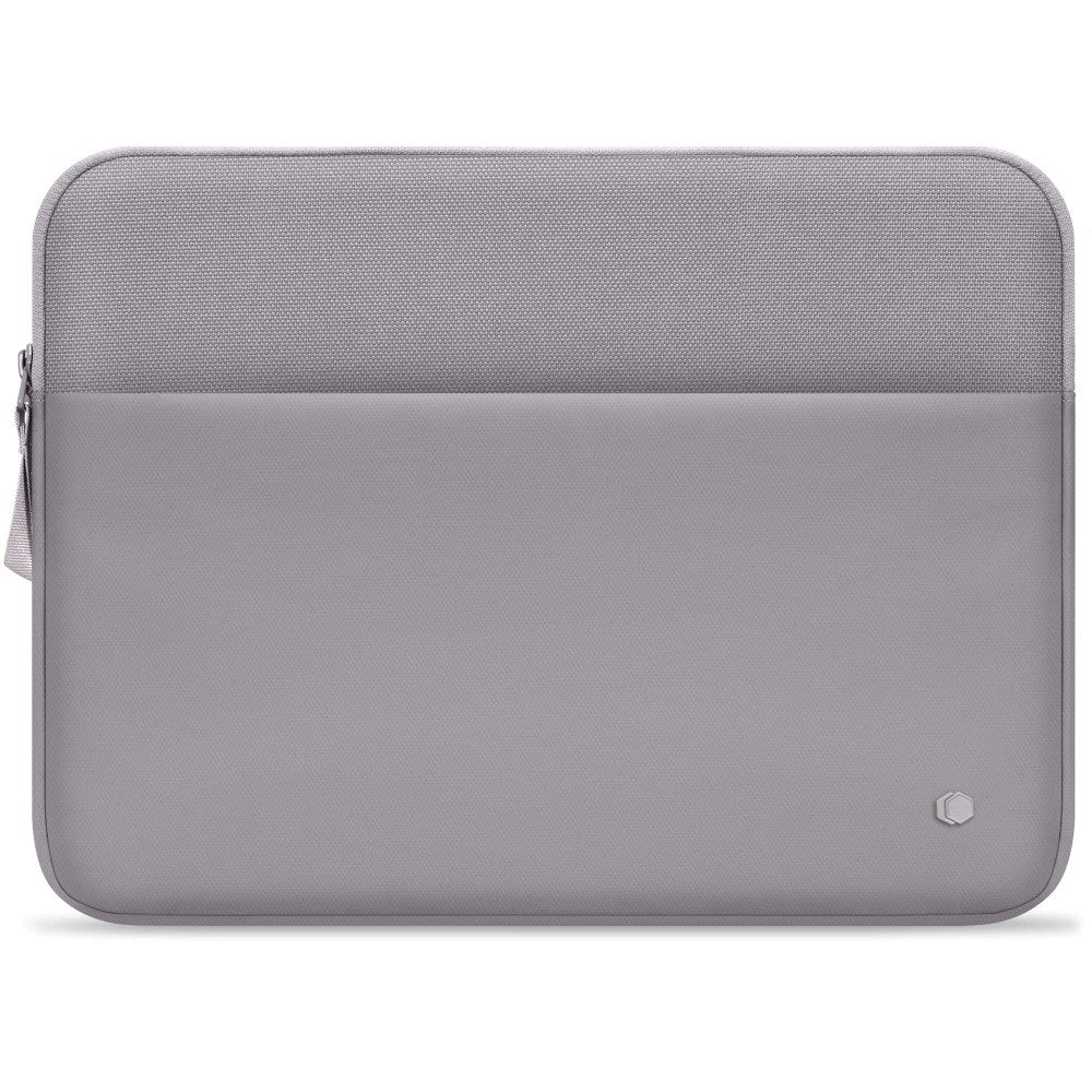 Tech-Protect MacBook / Laptop 13-14" Sleeve with Lined Inside & Pocket - Grey