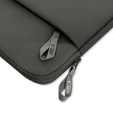 Tech-Protect MacBook / Laptop 15-16" Sleeve with Lined Inside & Pocket - Dark Green
