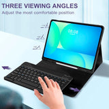 Samsung Galaxy Tab S10 FE+ (Plus) Tech-Protect Case with English Keyboard - Black