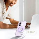Tech-Protect Magnetic Ring Holder for Mobile - MagSafe Compatible - Purple