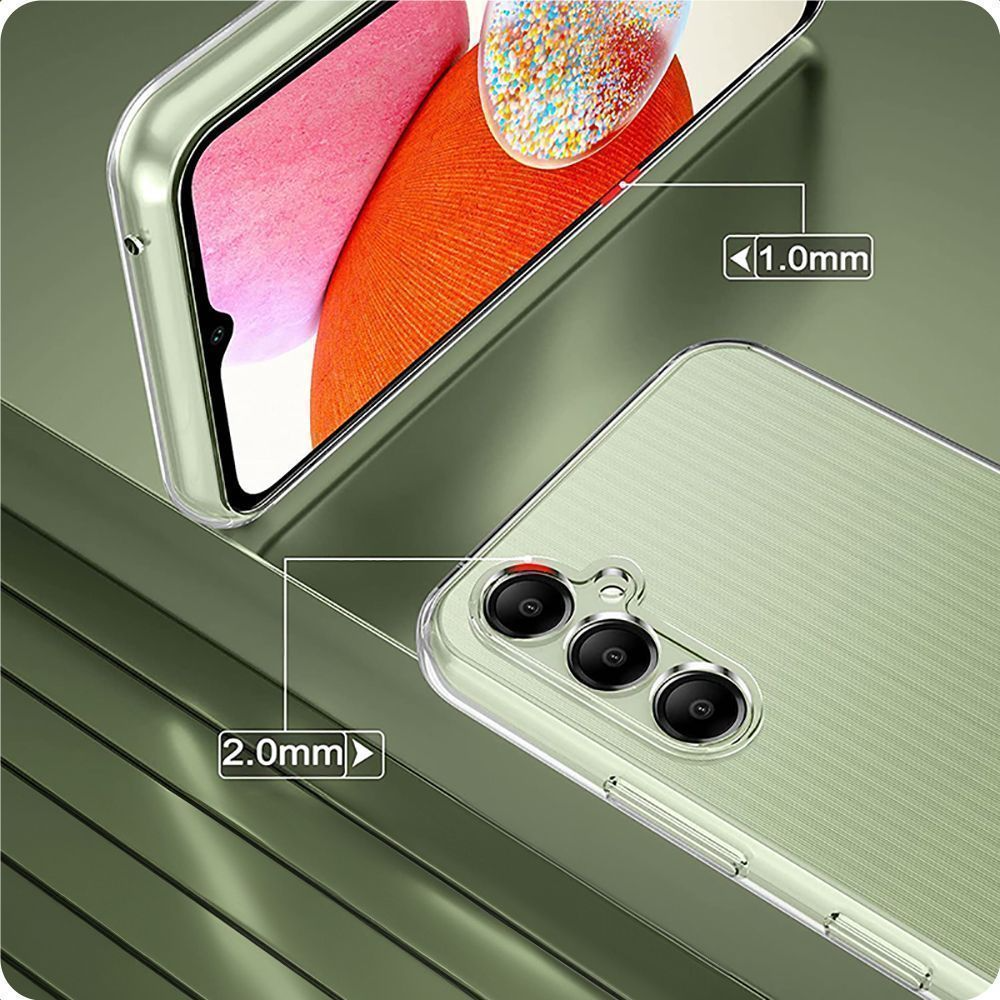 Tech-Protect Flexair+ Flexible Plastic Case Xiaomi Redmi 14C - Transparent