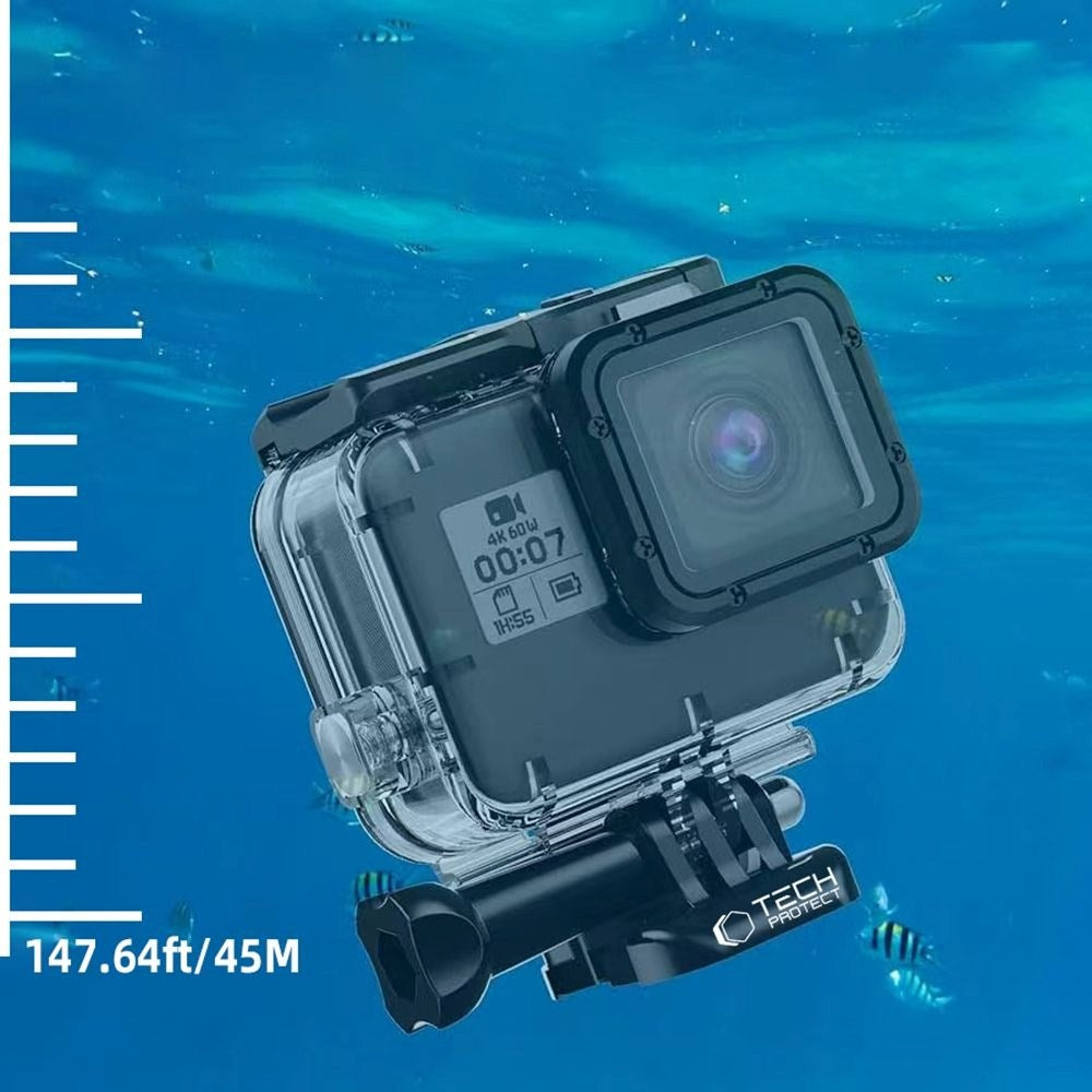 Tech-Protect GA200 Water Proof Case GoPro Hero 5 / 6 / 7 - Transparent