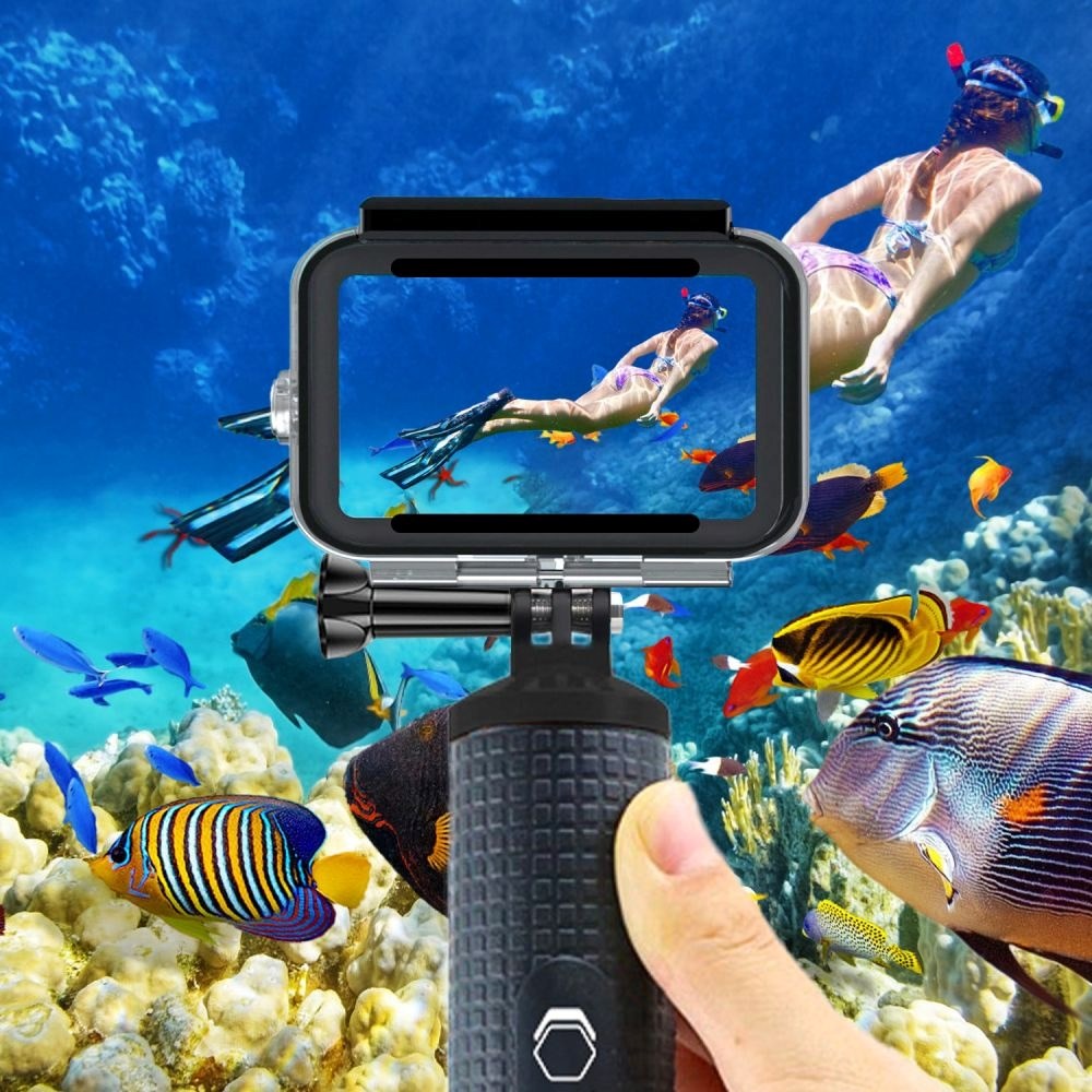 Tech-Protect GA200 Water Proof Case GoPro Hero 9 / 10 / 11 / 12 / 13 - Transparent