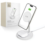 Tech-Protect 2in1 Magnetic MagSafe Wireless Charger Qi15W-A39 - White