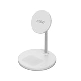 Tech-Protect 2in1 Magnetic MagSafe Wireless Charger Qi15W-A39 - White