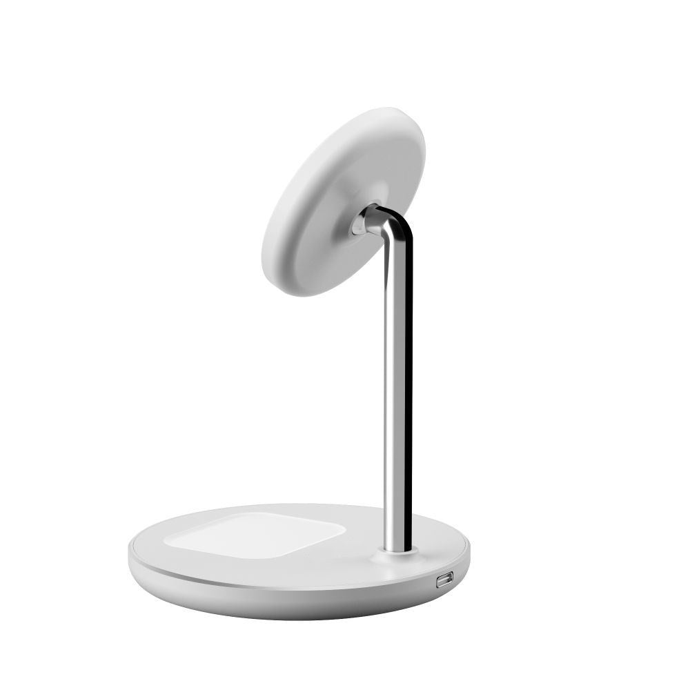 Tech-Protect 2in1 Magnetic MagSafe Wireless Charger Qi15W-A39 - White