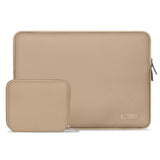 Tech-Protect Neoslim MacBook/Laptop 13-14" Sleeve with Small Bag - Beige