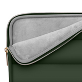 Tech-Protect Puffy MacBook / Laptop 15-16" Sleeve with Small Bag - Green