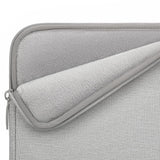 Tech-Protect Sleevy MacBook/Laptop 13-14" Sleeve with Pocket - Grey