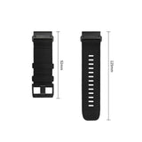 Universal Garmin 26mm QuickFit Tech-Protect Classic Nylon Strap - Black