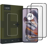 Motorola Edge 50 Neo Hofi Glass Pro+ Screen Protection Glass - Case Friendly - 2 Pcs. - Black Edge