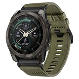 Universal Garmin 22mm QuickFit Tech-Protect Classic Nylon Strap - Green