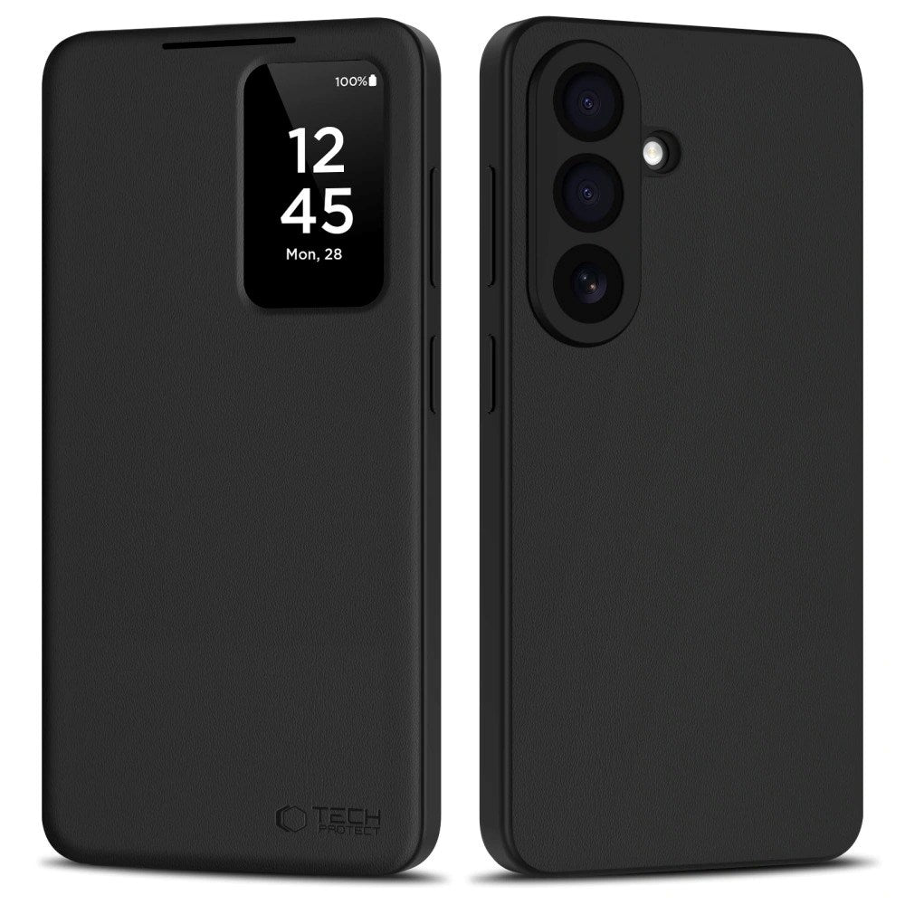 Samsung Galaxy S26 Tech-Protect Smart Wallet Case - Black