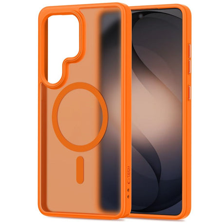 Samsung Galaxy S26 Ultra Tech-Protect MagMat Case - MagSafe Compatible - Matte Orange