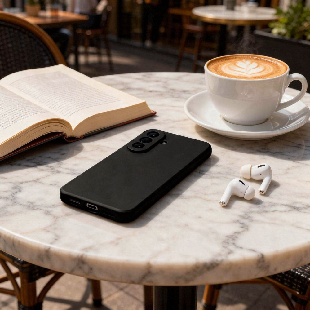 Samsung Galaxy A57 Tech-Protect Icon Silicone Case - Black