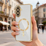 Samsung Galaxy A57 Tech-Protect MagFlex Case - MagSafe Compatible - Gold