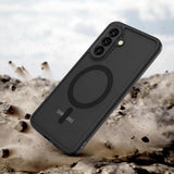 Samsung Galaxy A57 Tech-Protect MagMat Hybrid Case - MagSafe Compatible - Black