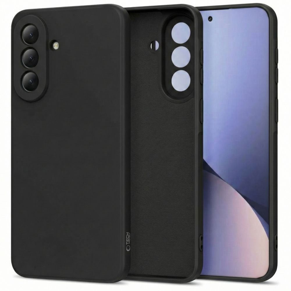 Samsung Galaxy A37 Tech-Protect Icon Silicone Case - Black