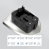 Tech-Protect TA300 Travel Adapter - EU / UK / US / AU - Black