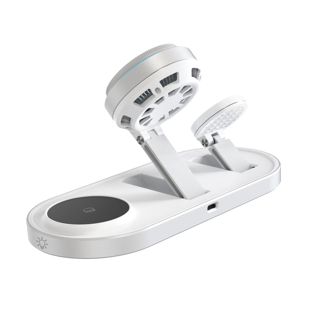 Tech-Protect A51 ARCTICBOOST 3-in-1 Wireless Charger 25W - MagSafe / Qi2 Compatible - White