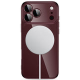 iPhone 18 Pro Max / 17 Pro Max Tech-Protect MagFlex Case - MagSafe Compatible - Burgundy / Transparent