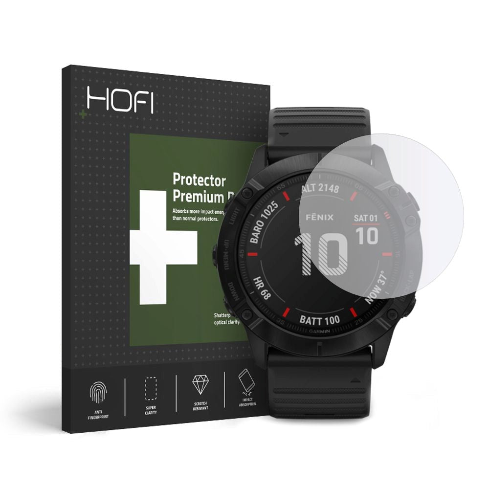 Pro Hofi Armored Glass Garmin Fenix 5s / 6s / 6s Pro - Screen Protector - Transparent