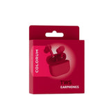 Colorum True Wireless Headphones - Magenta