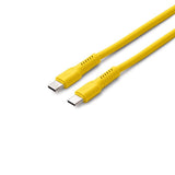 Colorum 60W USB-C to USB-C Cable - 1.8m - Yellow