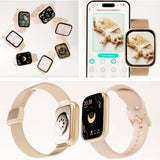 Forever ForeVigo 4 SW-330 Smartwatch with Bluetooth & Health Tracker - Rose Gold