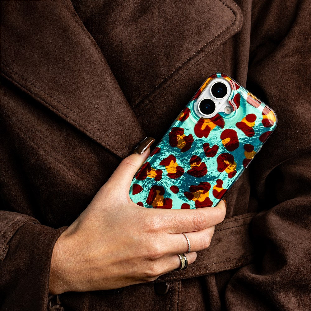 iPhone 16 Pro Flexible Plastic Case - Cheetah