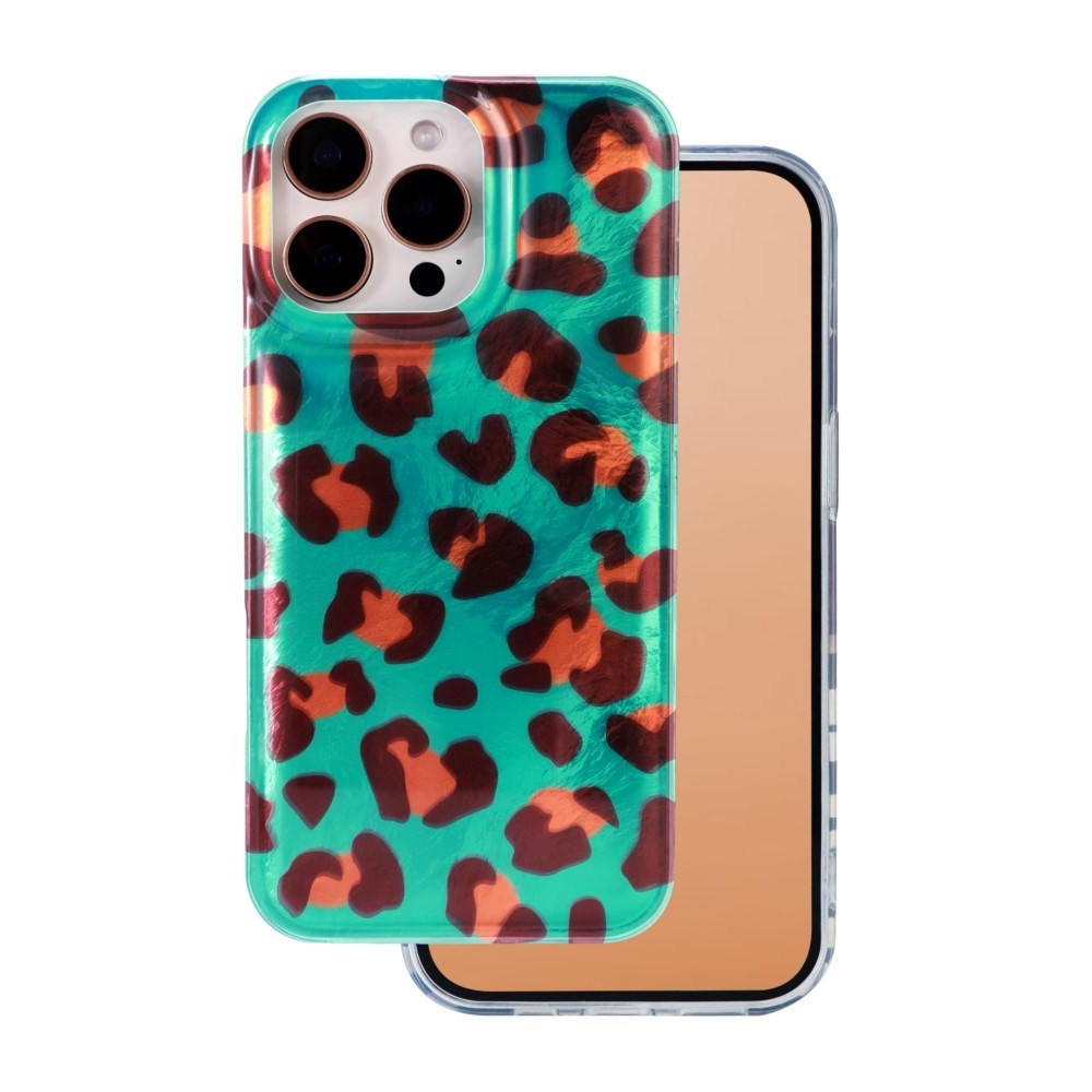 iPhone 15 Pro Flexible Plastic Case - Cheetah