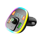 Maxlife Bluetooth FM Transmitter - 2x USB-A - Black