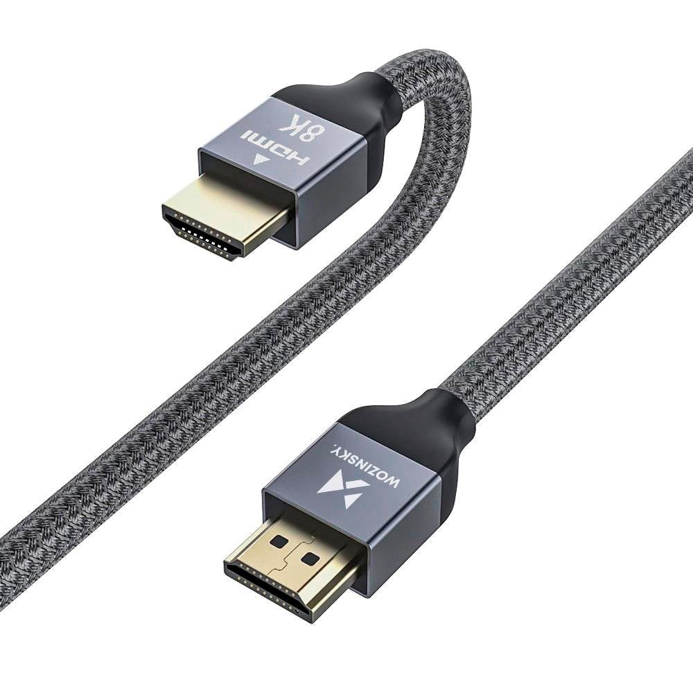 Wozinsky HDMI 2.1 8K Cable - 1m - Silver