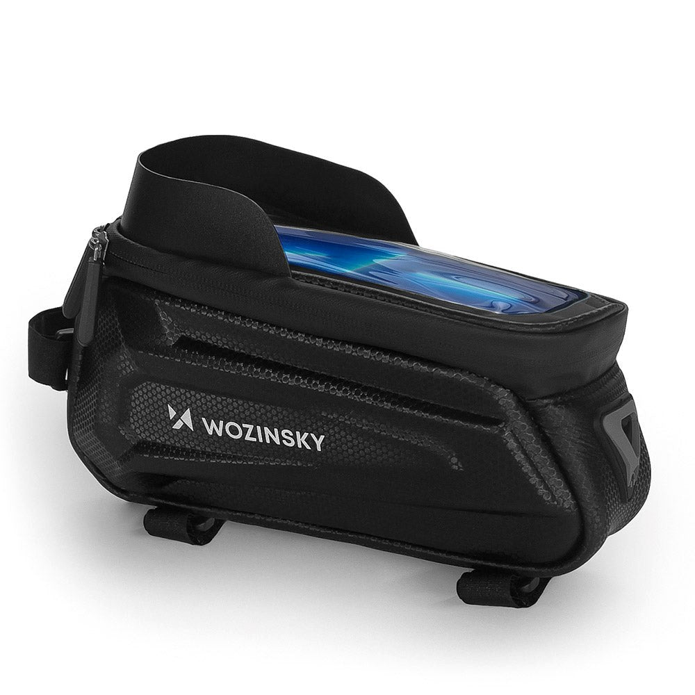 Wozinsky Mobile Holder for Bicycle - Black - (Max. Mobile: 180 x 85 x 8 mm)