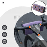 Rockbros Bike Handlebar Bag - 2.2L - Purple