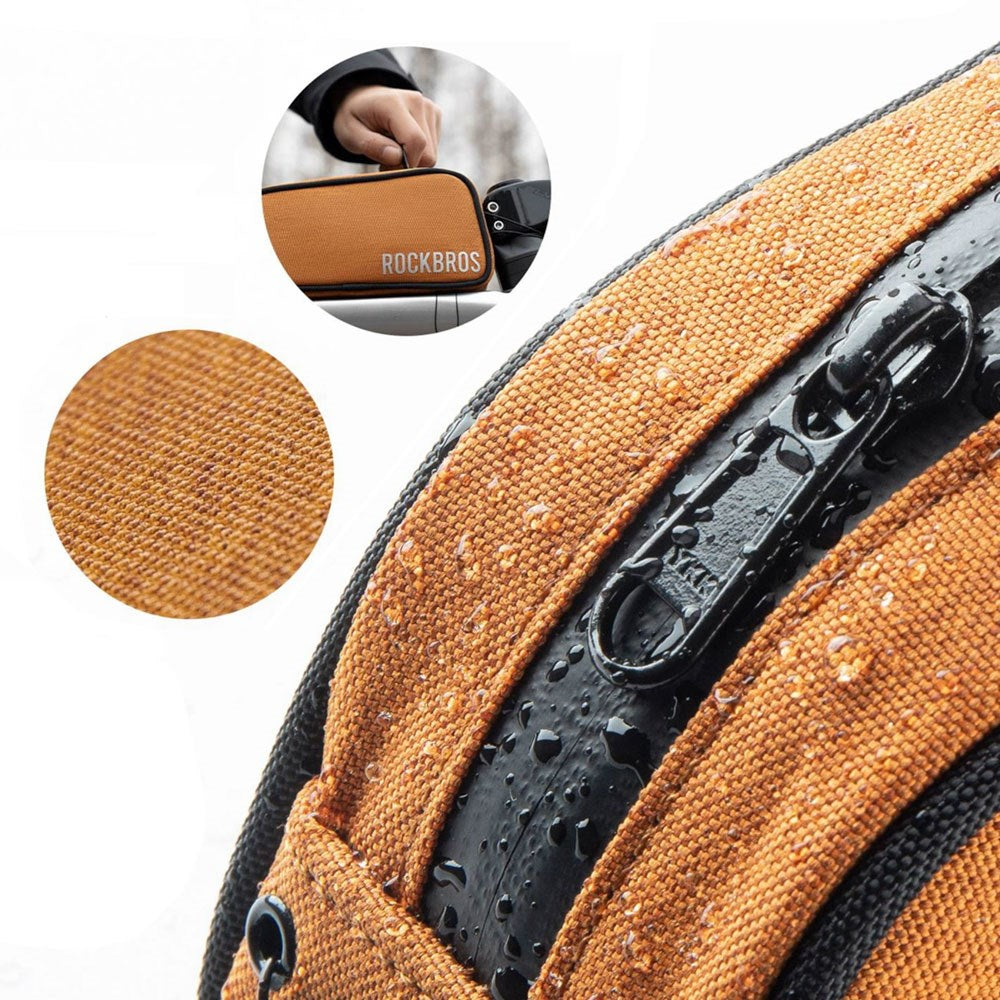 Rockbros Bike Frame Bag - 0.7L - Orange