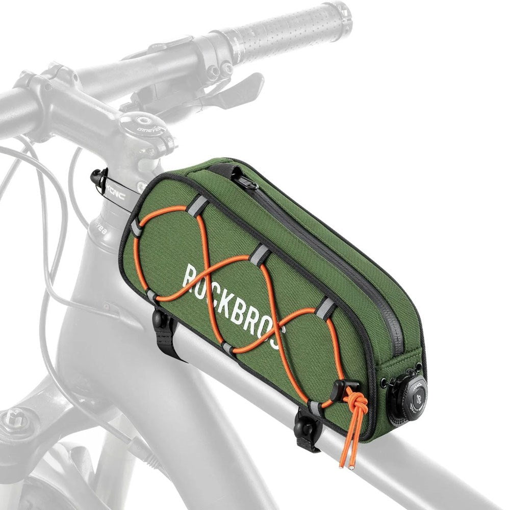 Rockbros Bike Frame Bag - 0.7L - Green