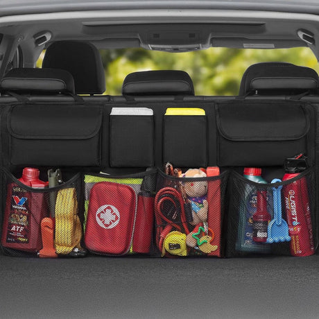 Wozinsky Car Storage Pocket for Backseat & Trunk - Black