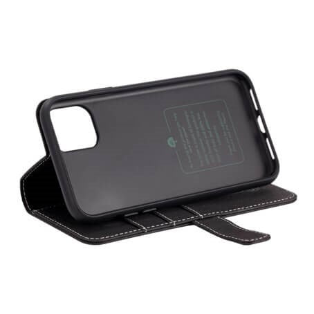 iPhone 12 / 12 Pro GEAR Onsala Eco Wallet - Degradable Wallet Case - Black