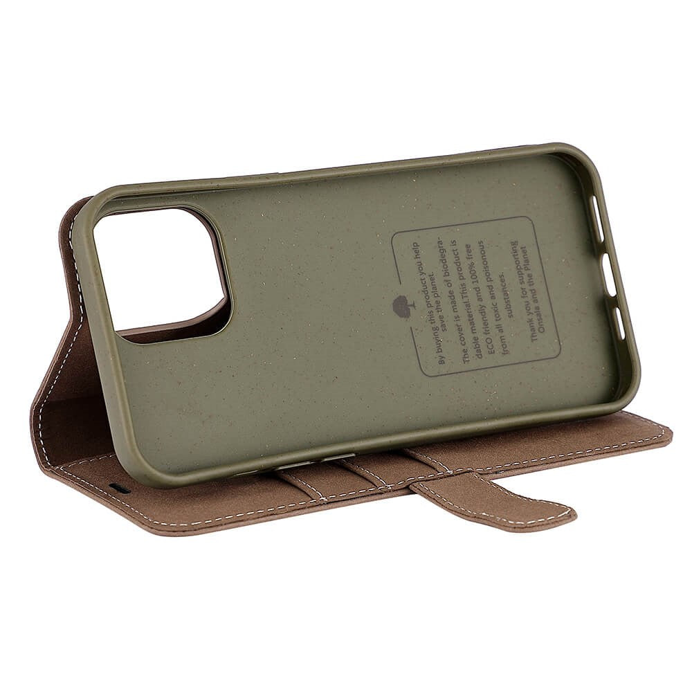 iPhone 13 Pro Max GEAR Onsala Eco Wallet - Degradable Wallet Case - Brown