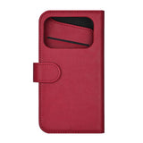 iPhone 17 Pro GEAR Faux Leather Flip Case - MagSafe Compatible - Red