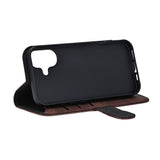 iPhone 17 GEAR Faux Leather Flip Case - MagSafe Compatible - Brown