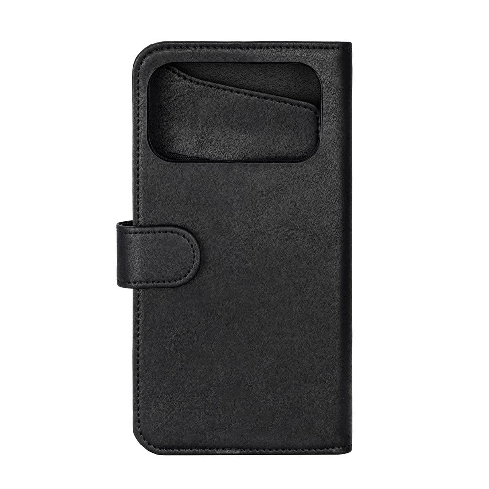 iPhone 17 Pro Max GEAR Faux Leather Flip Case - MagSafe Compatible - Black